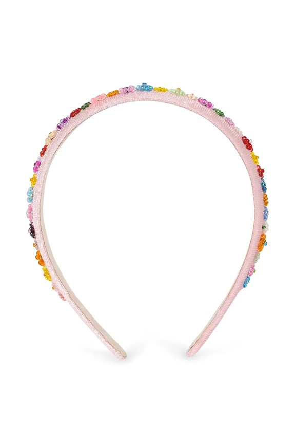 Konges Sløjd opaska do włosów dziecięca FLOWER FIELD HAIRBRACE KS104817.PPY2 multicolor SS26