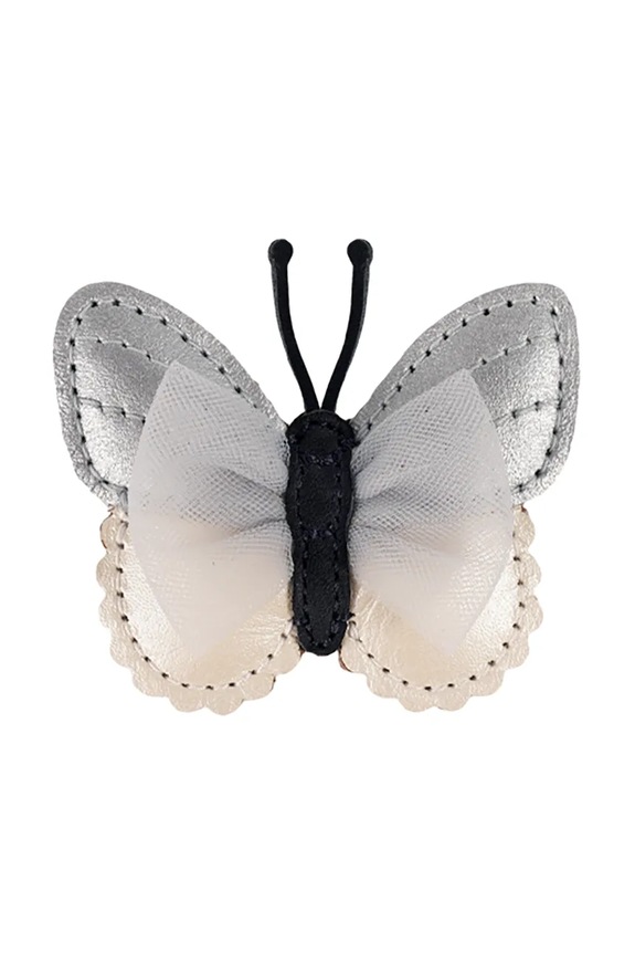 Dječja ukosnica za kosu Donsje Alja Clip Vlinder 6027603 srebrna SS26