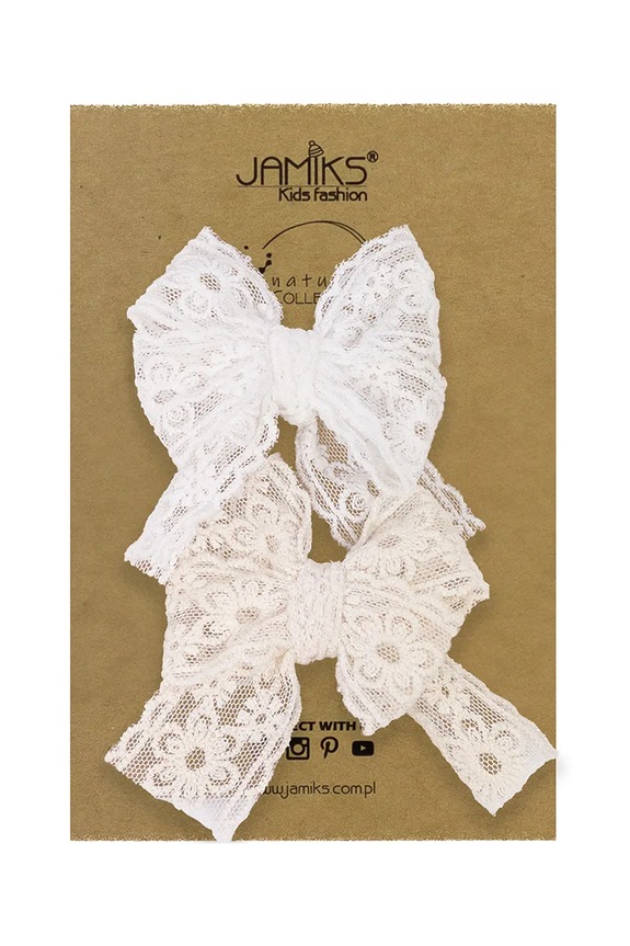 Jamiks agrafă de păr copii ODA 2-pack bej ODA.Spinka.do.w.JLI00.G