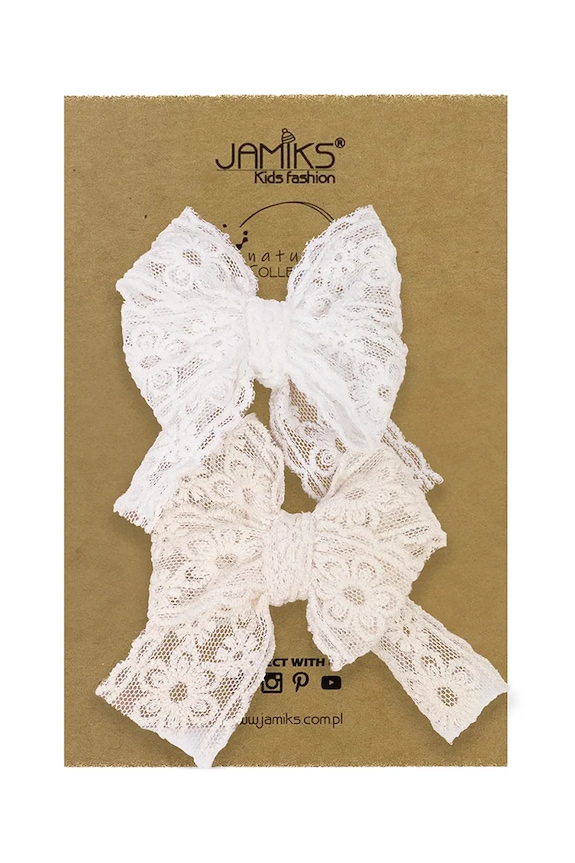 Jamiks agrafă de păr copii ODA 2-pack bej ODA.Spinka.do.w.JLI00.G