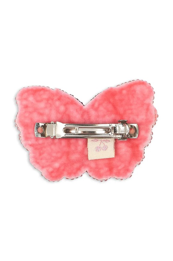 Konges Sløjd τσιμπιδάκι μαλλιών παιδικό BUTTERFLY BEADED HAIR CLIP KS105300.PPY2 ροζ SS26