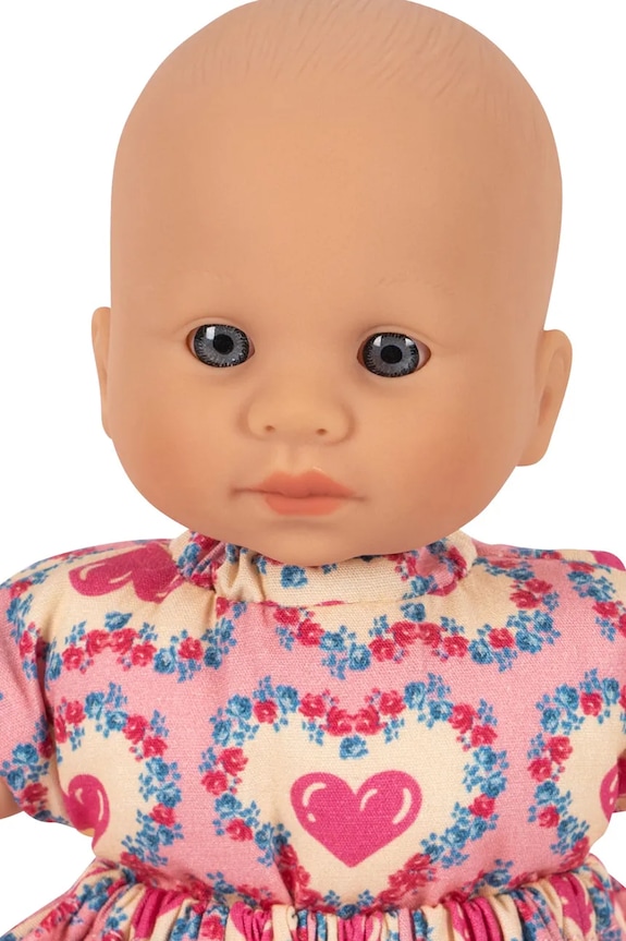 Dziewczynka Konges Sløjd lalka dziecięca FELICE MINI DOLL KS105373.PPY2 różowy