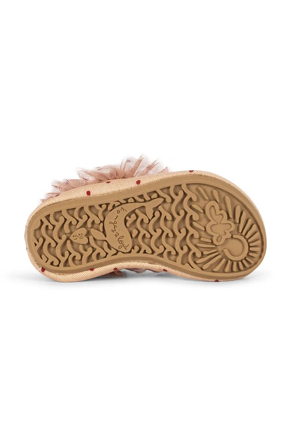 Konges Sløjd buty do wody AMANDINE FRILL SWIM SHOES KS105259.PPY2 beżowy
