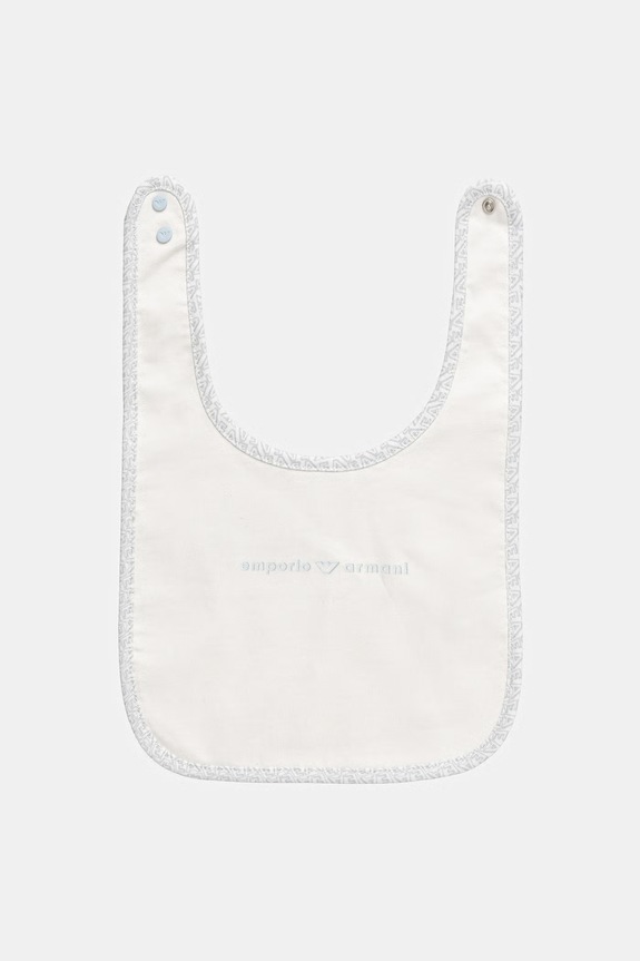 Chłopiec Emporio Armani śliniak dwustronny niemowlęcy 2-pack EY000007.AF22049 niebieski