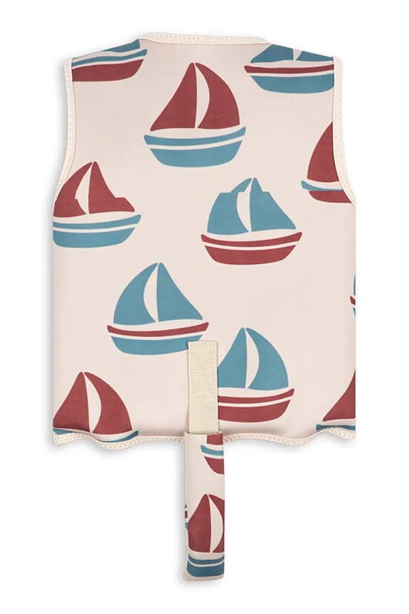 Chlapec Detská plavecká vesta Konges Sløjd ELLIS SWIM VEST KS104783.PPY2 béžová