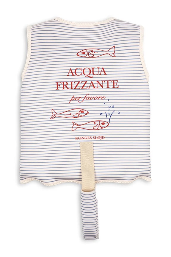 Chlapec Detská plavecká vesta Konges Sløjd ELLIS SWIM VEST KS104783.PPY2 modrá