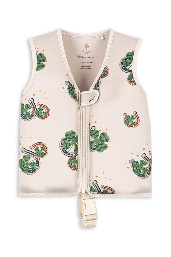 Detská plavecká vesta Konges Sløjd ELLIS SWIM VEST KS104783.PPY2 béžová SS26