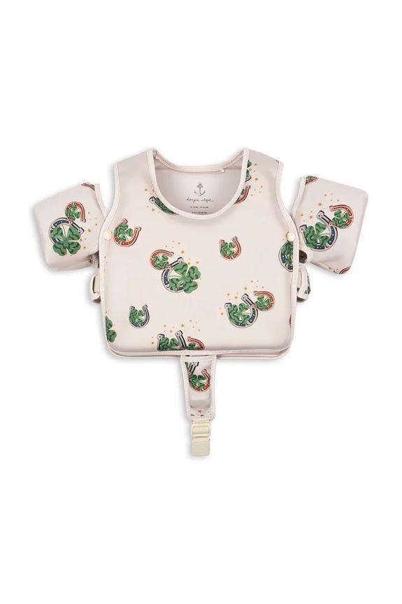 Detská plavecká vesta Konges Sløjd HOLLIS SWIM WATER WINGS béžová KS104848.PPY2