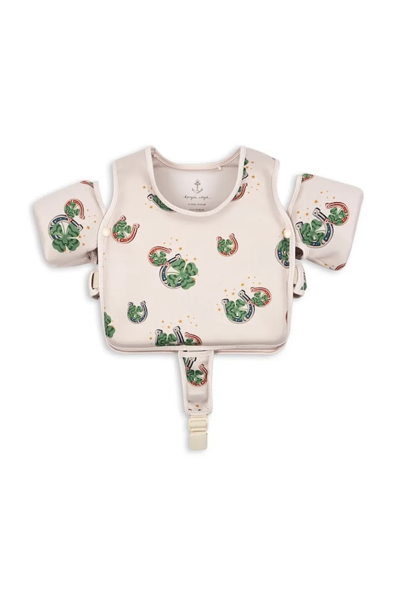 Detská plavecká vesta Konges Sløjd HOLLIS SWIM WATER WINGS béžová KS104848.PPY2