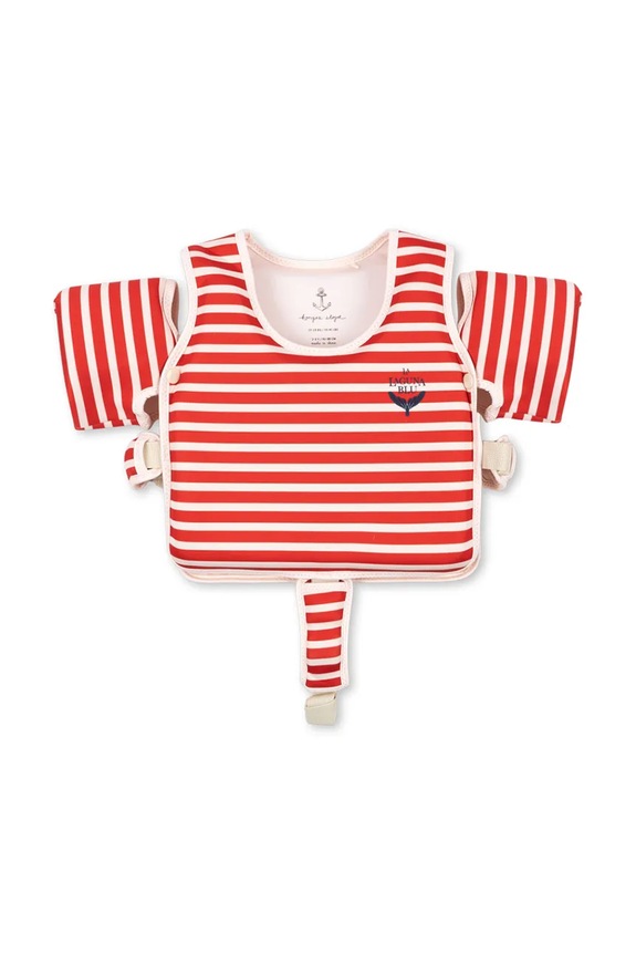 Detská plavecká vesta Konges Sløjd HOLLIS SWIM WATER WINGS červená KS104848.PPY2