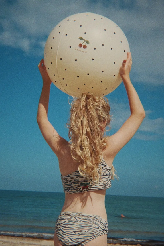 Konges Sløjd piłka plażowa BEACH BALL beżowy KS104681.PPY2