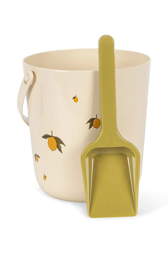 Konges Sløjd set de jucării cu nisip BEACH BUCKET AND SHOVEL KS104682.PPY2 bej SS26