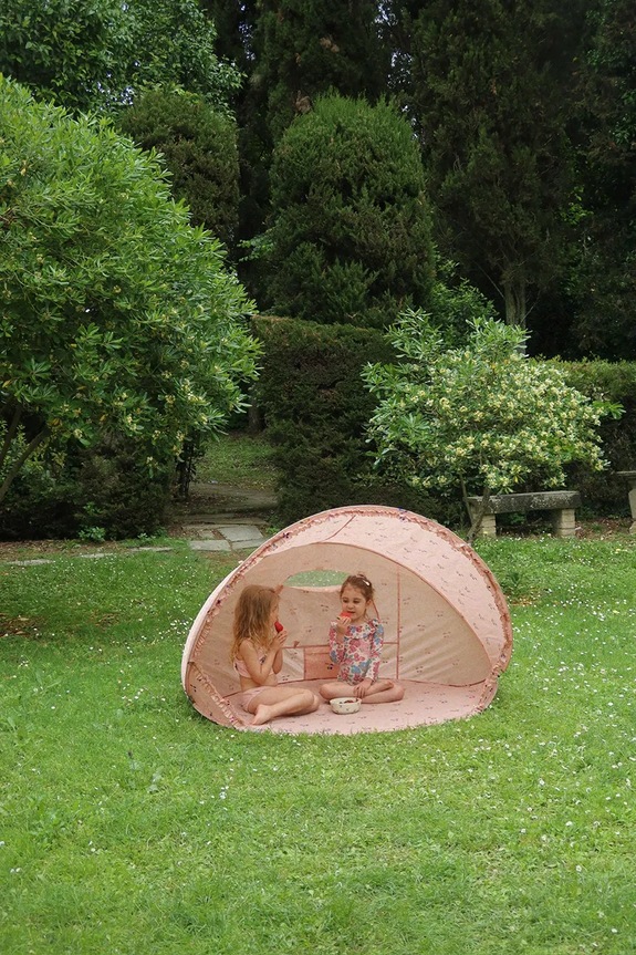 Konges Sløjd cort de plajă BEACH TENT POP UP UV 50+ LACE roz KS104684.PPY2