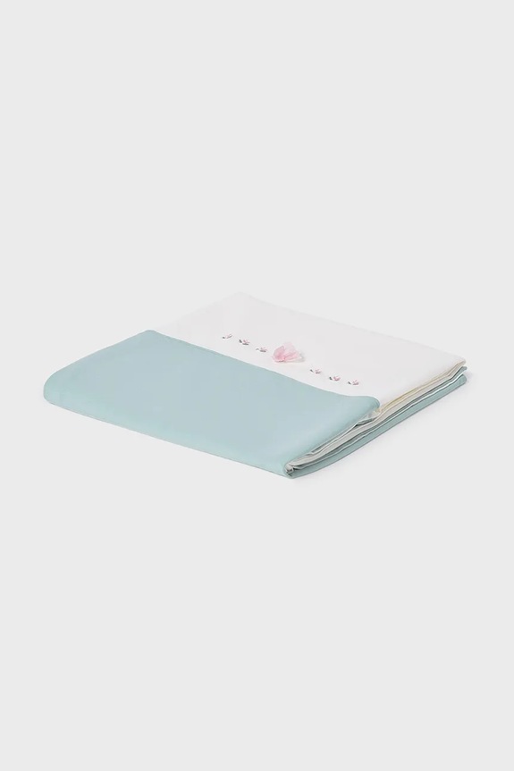 Детский плед Mayoral Newborn 9047.1B.Newborn.PPY2 бирюзовый SS26