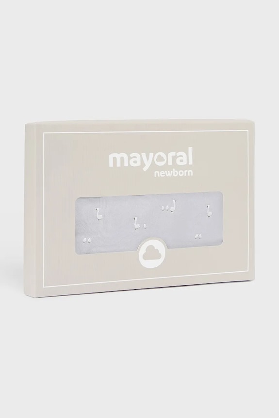 Mayoral Newborn kocyk niemowlęcy szary 9052.2J.Newborn.PPY2