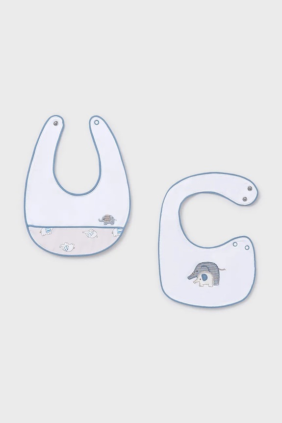 Mayoral Newborn śliniak niemowlęcy 2-pack 2-pack beżowy 9074.1B.Newborn.PPY2