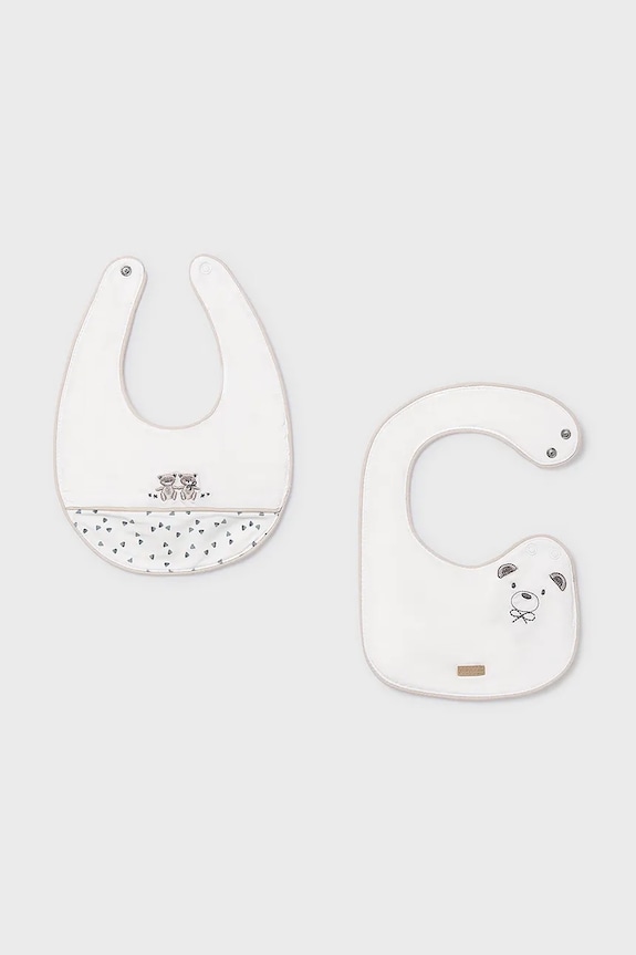 Mayoral Newborn salopete pentru bebeluși 2-pack 2-pack bej 9074.1B.Newborn.PPY2