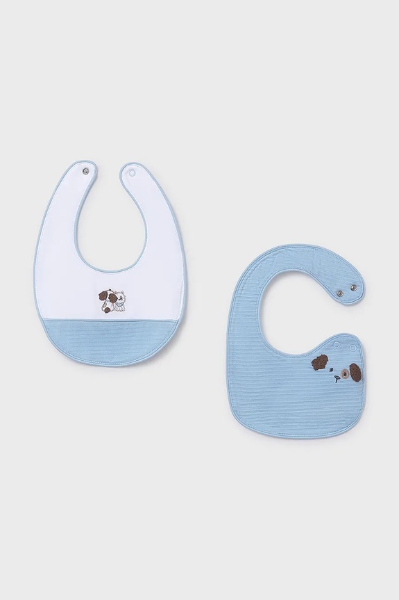 Mayoral Newborn salopete pentru bebeluși 2-pack 2-pack albastru 9074.1B.Newborn.PPY2