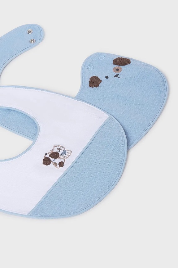 Mayoral Newborn salopete pentru bebeluși 2-pack 9074.1B.Newborn.PPY2 albastru SS26