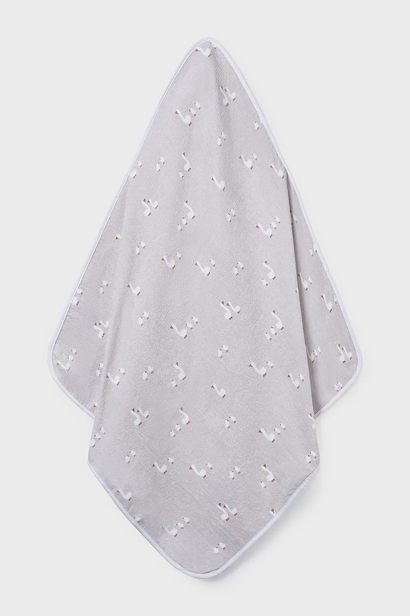 Detský bavlnený uterák Mayoral Newborn 9117.1A.Newborn.PPY2 sivá SS26