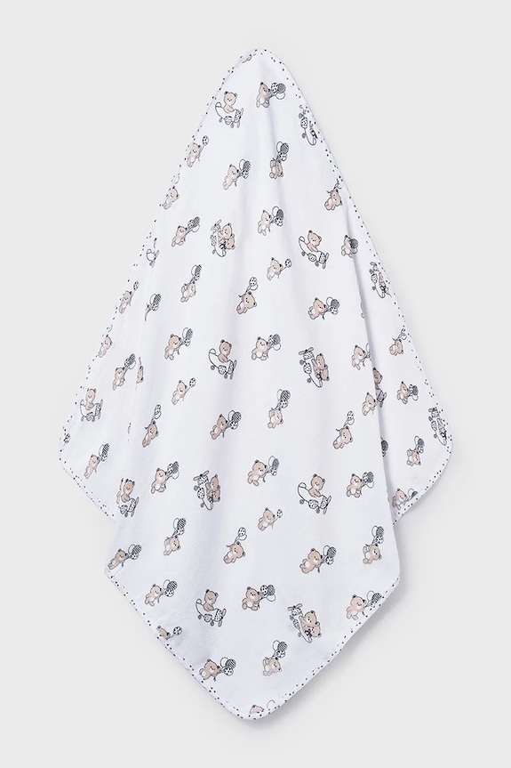 Mayoral Newborn ręcznik z kapturem dziecięcy 9118.1B.Newborn.PPY2 beżowy SS26