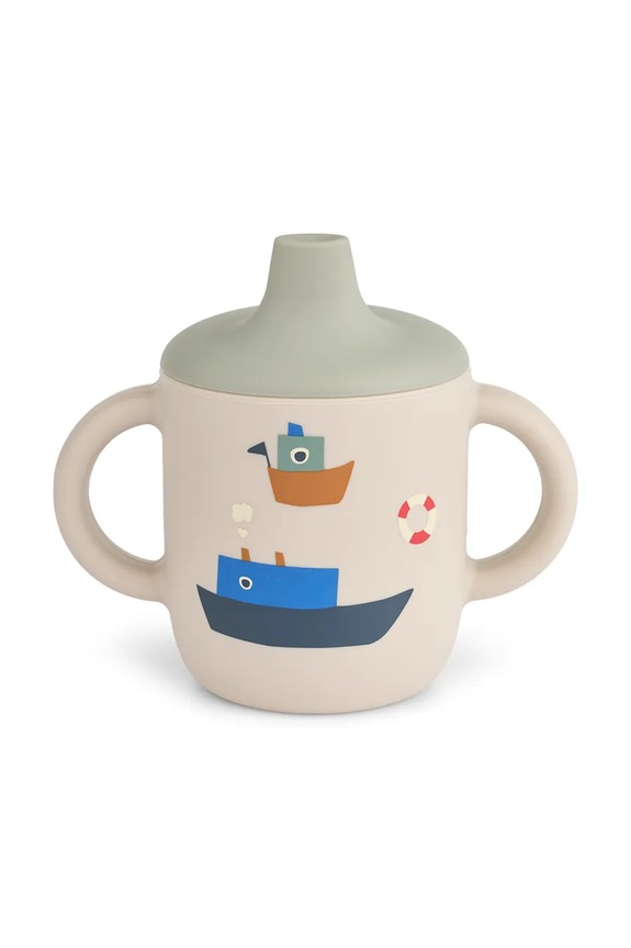 Liewood kubek dla dzieci Neil Sippy Cup beżowy LW13060.PPY2