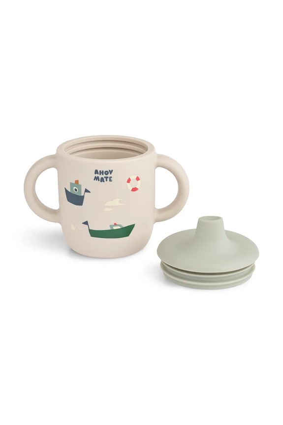 Liewood kubek dla dzieci Neil Sippy Cup LW13060.PPY2 beżowy SS26