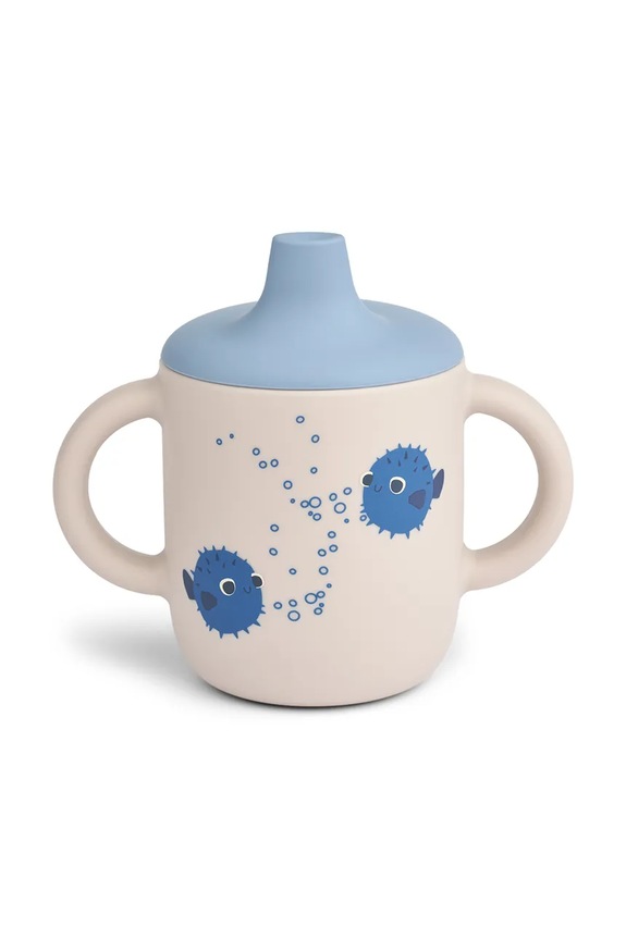 Liewood kubek dla dzieci Neil Sippy Cup niebieski LW13060.PPY2