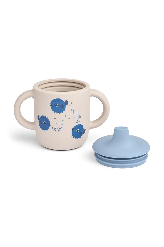Liewood kubek dla dzieci Neil Sippy Cup LW13060.PPY2 niebieski SS26