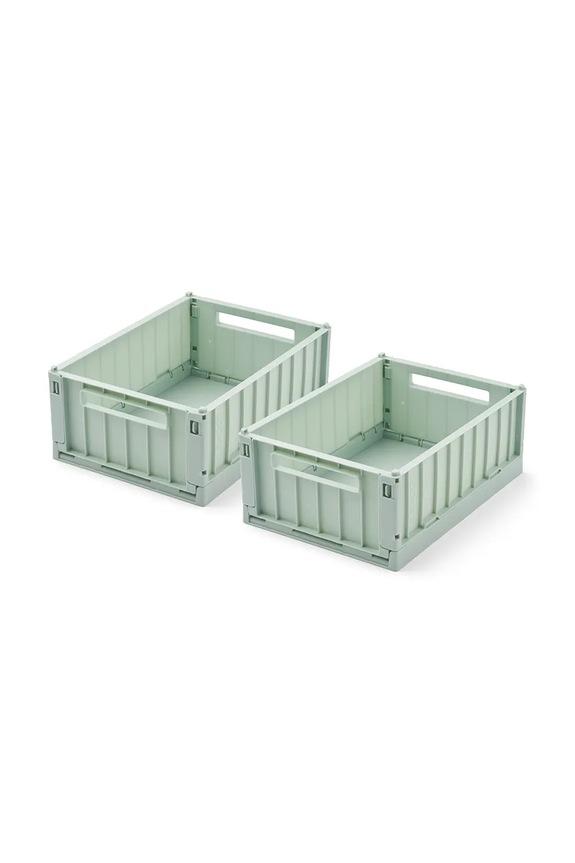 Skladovací box Liewood Weston Storage Box S 2-pak zelená LW14549.PPY2