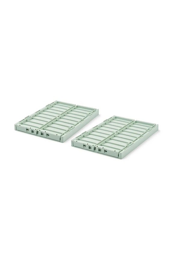 Skladovací box Liewood Weston Storage Box M 2-pak LW14677.PPY2 zelená SS26