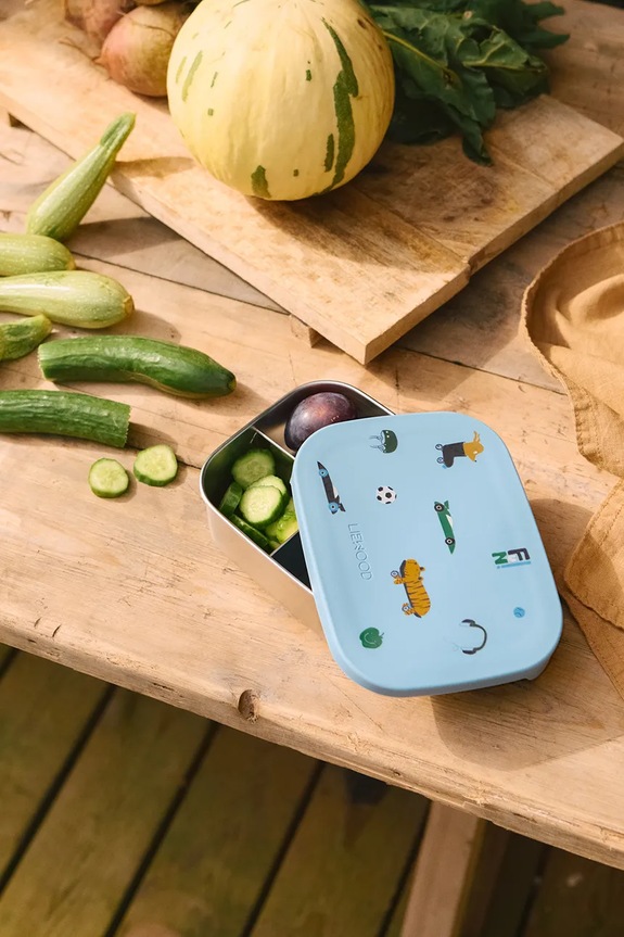 Liewood lunchbox dziecięcy Arthur Printed Lunchbox niebieski LW14982.PPY2