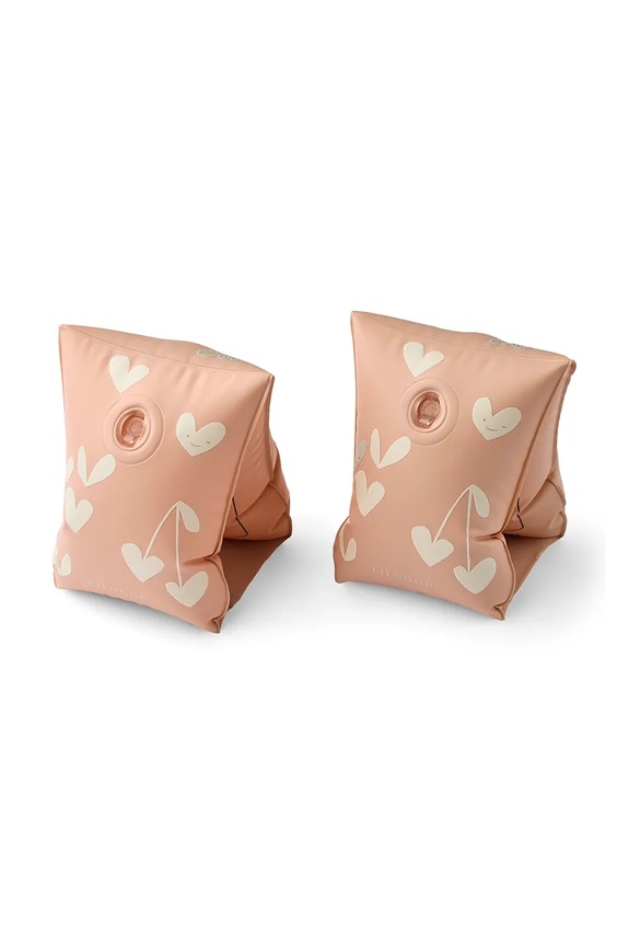 Liewood brățări de înot Shirley Printed Swim Wings 2-pack roz LW15543.PPY2