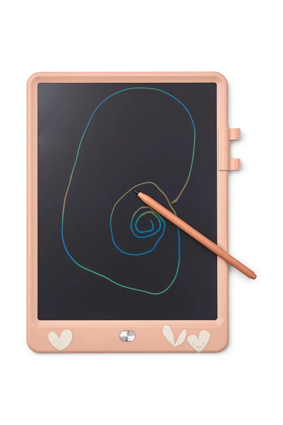 Liewood tablica do rysowania Zora Magic Drawing Board 10 Inches różowy LW18613.PPY2