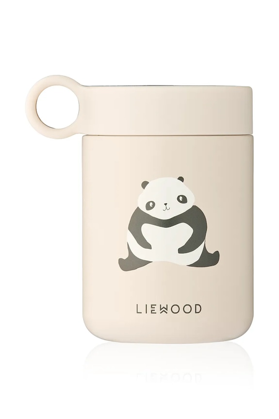 Termonádoba na detskú výživu Liewood Kiani Printed Food Jar béžová LW19960.PPY2