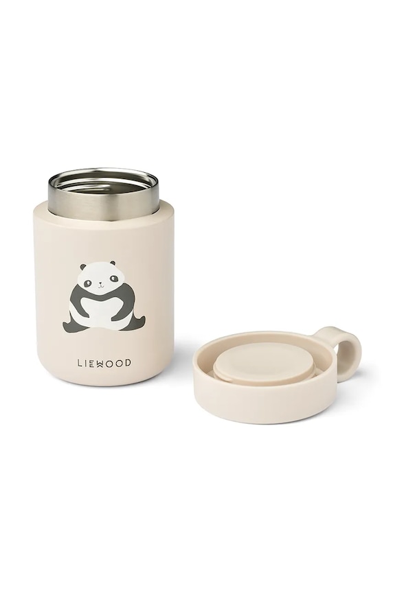 Termonádoba na detskú výživu Liewood Kiani Printed Food Jar LW19960.PPY2 béžová SS26