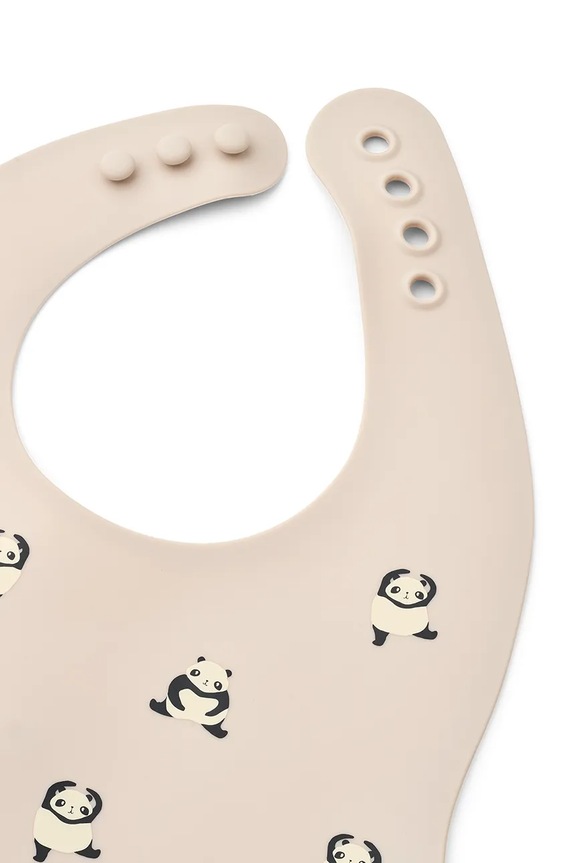 Chlapec Liewood podbradník Ember Printed Bib 2-pack LW20119.PPY2 béžová