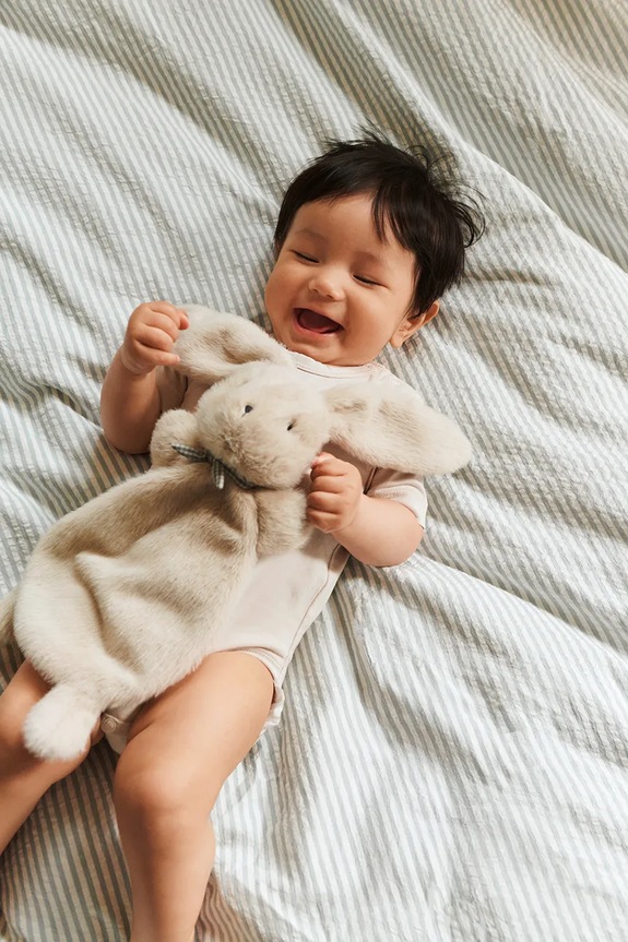 Liewood plüssállat gyerek Roy Rabbit Cuddle Cloth bézs LW20529.PPY2