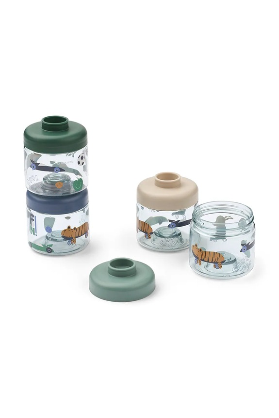 Liewood pojemnik Dominique Food Tritan Boxes 100 ml 4-Pack 4-pack multicolor LW20632.PPY2