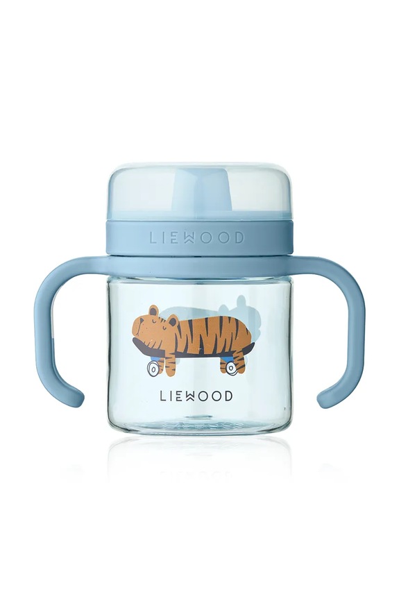 Detský hrnček Liewood Kylo Tritan Sippy Cup 280ml modrá LW20633.PPY2