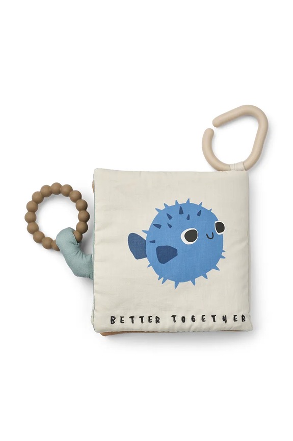 Liewood interaktivna knjiga za djecu Fey Around The World Fabric Book LW20749.PPY2 šarena