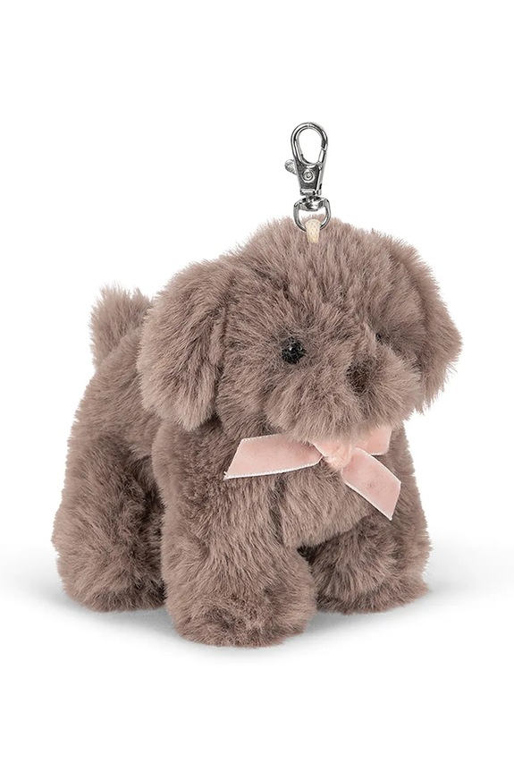 Plyšová hračka Konges Sløjd ANIMAL BAG CHARM hnedá KS104634.PPY2