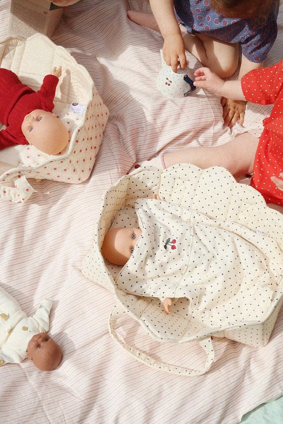 Taška pre bábiky Konges Sløjd DOLL LIFT biela KS104765.PPY2