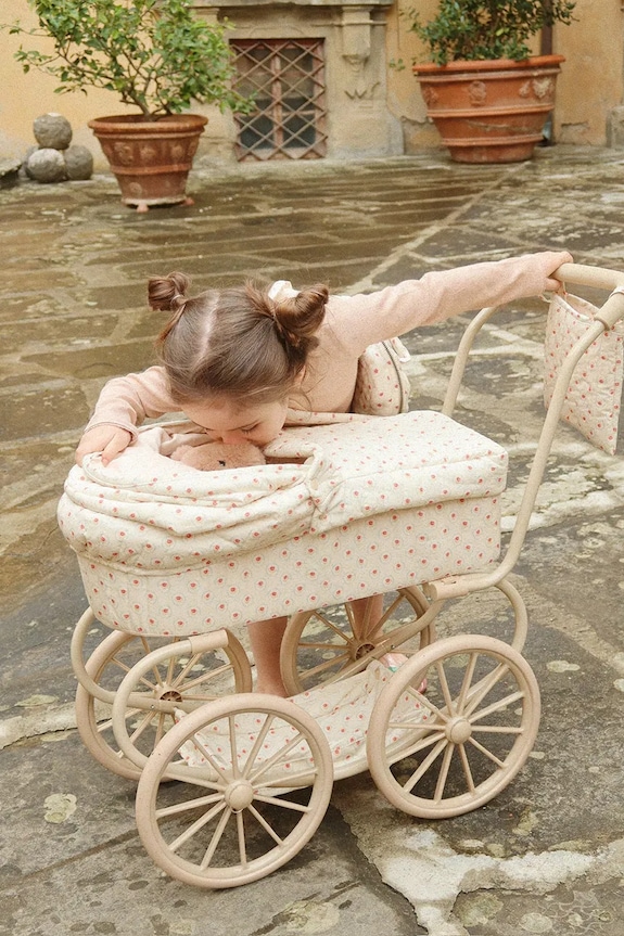Καροτσάκι για κούκλες Konges Sløjd MINNIE DOLL PRAM μπεζ KS105003.PPY2