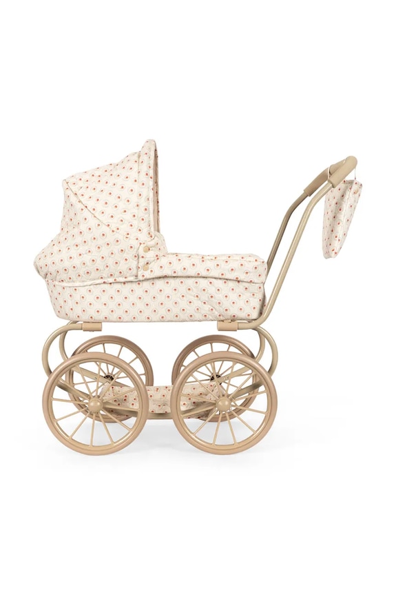 Κοριτσίστικα Καροτσάκι για κούκλες Konges Sløjd MINNIE DOLL PRAM KS105003.PPY2 μπεζ