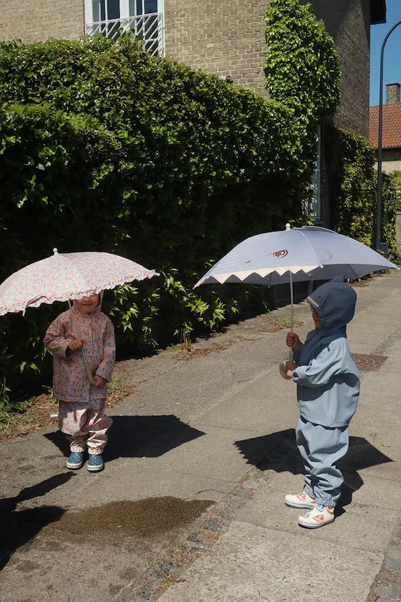 Konges Sløjd parasol dziecięcy SHARK UMBRELLA KS105076.PPY2 szary
