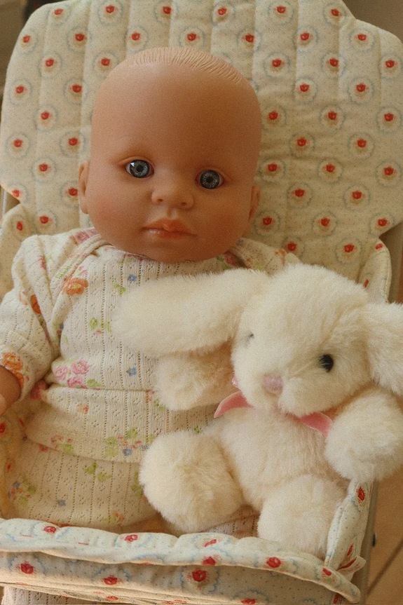 Bábika Konges Sløjd TEDDY BABY DOLL SET KS105097.PPY2 béžová
