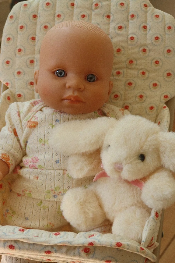 Bábika Konges Sløjd TEDDY BABY DOLL SET KS105097.PPY2 béžová