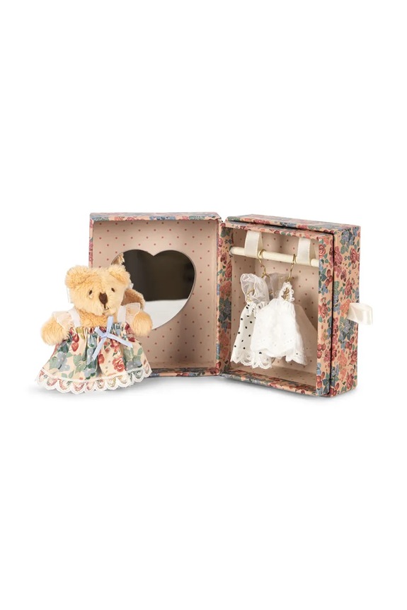 Konges Sløjd przytulanka TINY TEDDY DRESS UP multicolor KS105106.PPY2