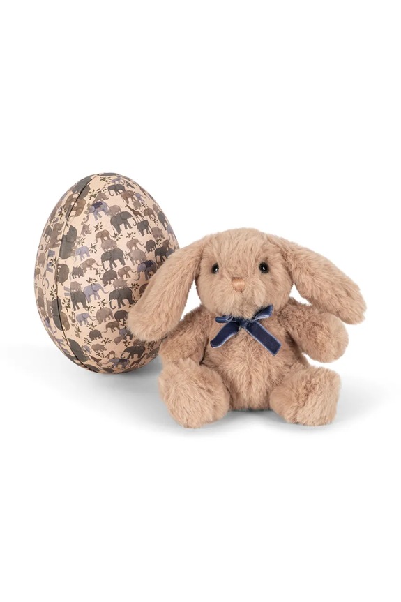Konges Sløjd przytulanka niemowlęca EASTER BUNNY EGG Gift Box brązowy KS103556.PPY2